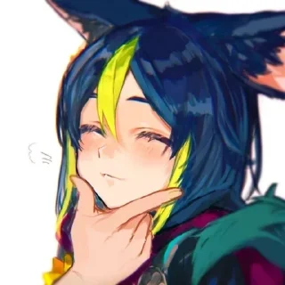 Sticker from тигнари