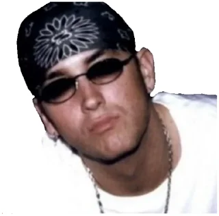 😎 emoji Eminem Telegram sticker 17 of 120
