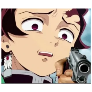 Sticker from Demon Slayer