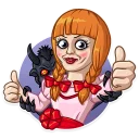 Sticker from Annabelle