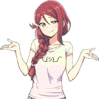 🤷 emoji Chaotic Good by @lain_dono Telegram sticker 1 of 101