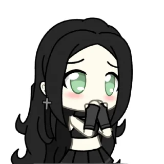 ☺️ emoji гача срача Telegram sticker 13 of 31