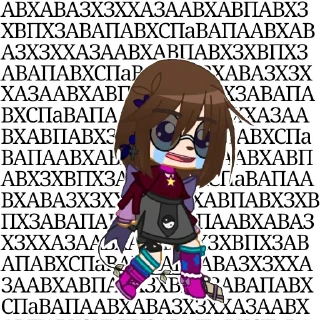 Sticker from Гача туса