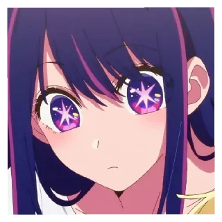 😄 emoji ⁠⁠♡Hoshino Ai ~♪`° Telegram sticker 4 of 26
