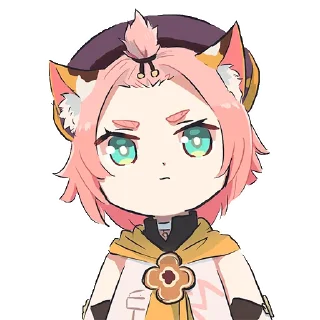 😐 emoji @genshinfirst • genshin stickers Telegram sticker 13 of 120