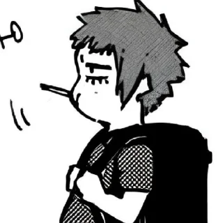 🍧 emoji Itoshi Sae Telegram sticker 6 of 11