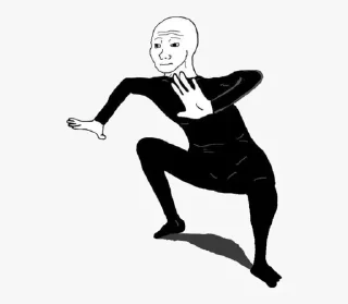 🕺 emoji Wojak Telegram sticker 6 of 46
