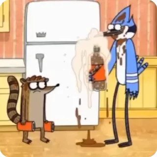 😒 emoji Regular_show | @azub7 Telegram sticker 9 of 39
