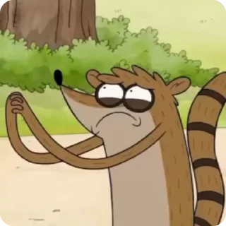 🥺 emoji Regular_show | @azub7 Telegram sticker 21 of 39
