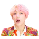 😮 emoji @jonafzan BTS Telegram sticker 2 of 66