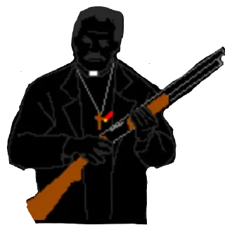 😡 emoji Faith: The Unholy Trinity Telegram sticker 20 of 26