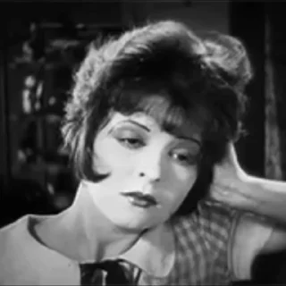 Sticker from Clara bow