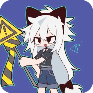 👄 emoji Katie FPE @Quiet_Da @StickersFPE Telegram sticker 24 of 30