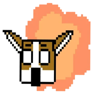 😳 emoji Пиксельный @bloptop Telegram sticker 14 of 27