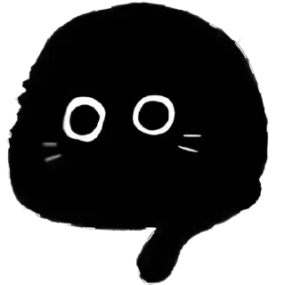 🖤 emoji δᥣᥲᥴκ ᥴᥲᴛ ->「 @swichannel 」 Telegram sticker 11 of 12