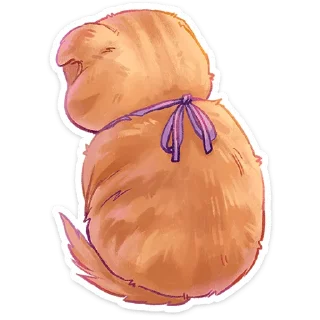 😕 emoji Котик Telegram sticker 19 of 47