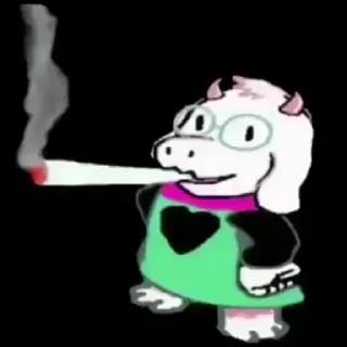 Sticker from Undertale is better than all y