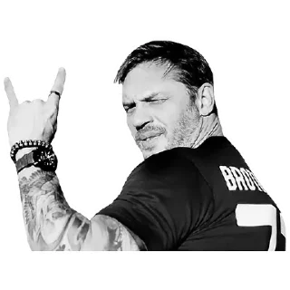 🤟 emoji Tom Hardy Telegram sticker 24 of 32