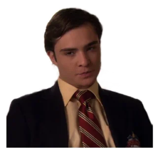 😏 emoji Gossip Girl Telegram sticker 4 of 70
