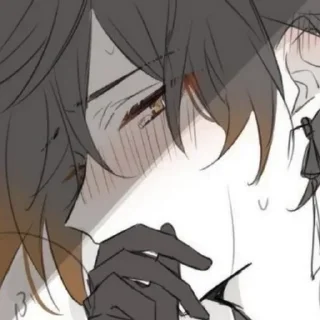 😣 emoji Чжун Ли Telegram sticker 12 of 63