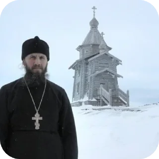 🧥 emoji Orthodox ☦️ Telegram sticker 15 of 58