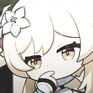 ⭐ emoji ꪶꪊꪑ𝓲ꪀꫀ 𝐆𝐞𝐧𝐬𝐡𝐢𝐧 𝐢𝐦𝐩𝐚𝐜𝐭 Telegram sticker 18 of 34