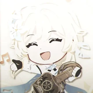 ⭐ emoji ꪶꪊꪑ𝓲ꪀꫀ 𝐆𝐞𝐧𝐬𝐡𝐢𝐧 𝐢𝐦𝐩𝐚𝐜𝐭 Telegram sticker 13 of 34