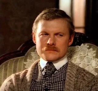 😒 emoji Sherlock Holmes Telegram sticker 13 of 105