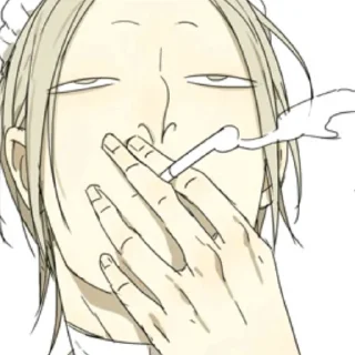 👨‍🦳 emoji Манга Telegram sticker 18 of 87