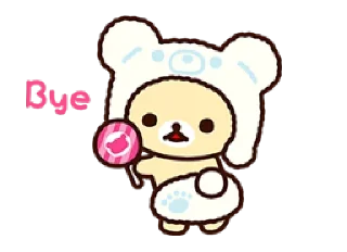 👋 emoji Rilakkuma: Relaxing Days • @stickB00K Telegram sticker 5 of 114