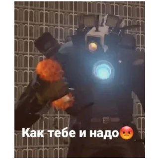 😠 emoji Стикеры от Anton ( камера Мен учёный) Telegram sticker 14 of 30