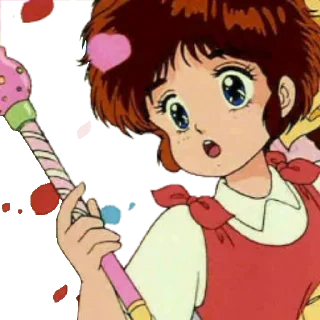 😯 emoji Magical Girls! Telegram sticker 9 of 120