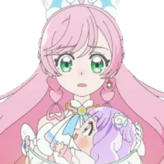 😟 emoji Magical Girls! Telegram sticker 12 of 120