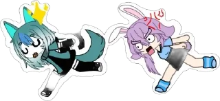 Sticker from Гачимучи с Кито