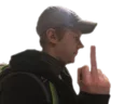 🖕 emoji wtf Telegram sticker 12 of 21