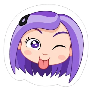 😋 emoji Viber Telegram sticker 15 of 55