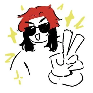 😎 emoji лучший стикерпак Telegram sticker 17 of 59