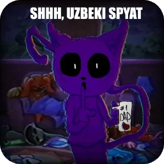🐱 emoji БОЛЬШЕ ⇨ @CLOOBHUB ПОППИ ПЛЕЙТАЙМ POPPY PLAYTIME Telegram sticker 5 of 31