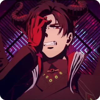 Sticker from Obey Me Anime