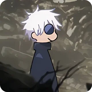 ✨ emoji Satoru Gojo Telegram sticker 8 of 36