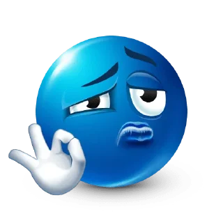 Sticker from Blue emoji
