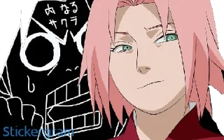😒 emoji Naruto Official Stickers 2 Telegram sticker 15 of 20