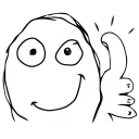 👍 emoji MEMES Telegram sticker 6 of 55
