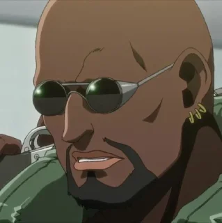 😐 emoji black lagoon/ пираты черной лагуны Telegram sticker 4 of 85