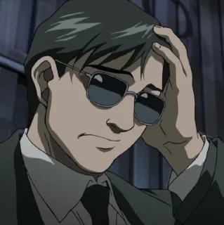 😟 emoji black lagoon/ пираты черной лагуны Telegram sticker 11 of 85