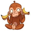 Sticker from Mona Monkey
