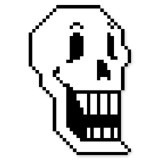 🍝 emoji Papyrus : : @stickers_undertale Telegram sticker 12 of 25