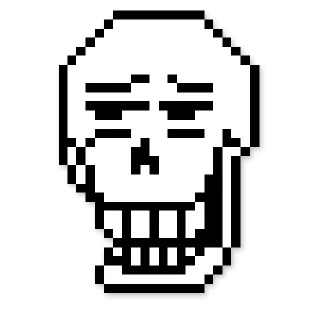 🍝 emoji Papyrus : : @stickers_undertale Telegram sticker 21 of 25