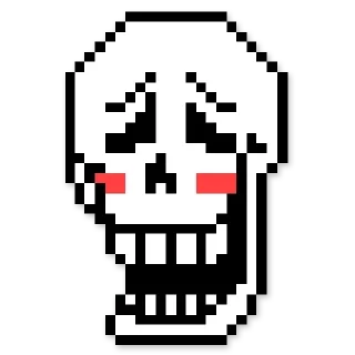 🍝 emoji Papyrus : : @stickers_undertale Telegram sticker 20 of 25