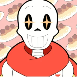 🍝 emoji Papyrus : : @stickers_undertale Telegram sticker 6 of 25